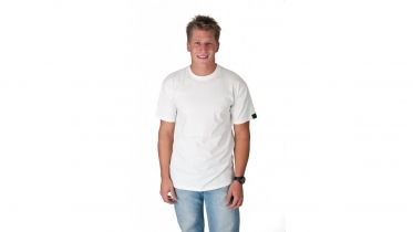 T-shirt unisex wit 190gr Bio & FairTrade2